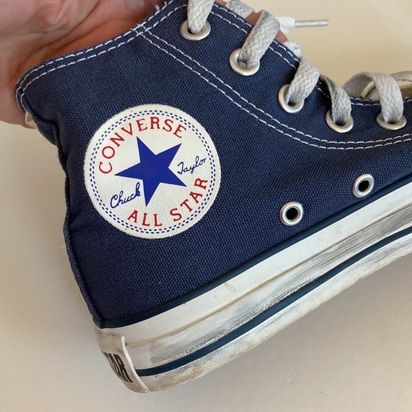 Converse All Star Studded, Distressed High Tops - Picture 5 of 11